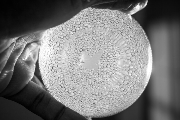 Wine Glass and Bubbles 3